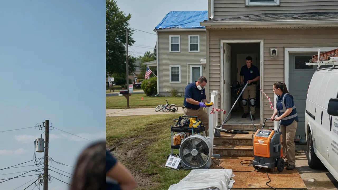 Water Damage Repair in Winston, MT near me